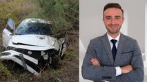 AEDAŞ Alanya Bölge Müdürü Murat Akkan, trafik kazasında hayatını kaybetti: Kaza anı güvenlik kamerasına yansıdı