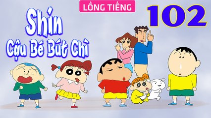 SHIN CẬU BÉ BÚT CHÌ - Tập 102 (Lồng Tiếng) | FULL HD Phim Hoạt Hình Hay Nhất 2023