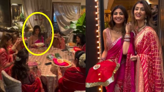 Anil Kapoor House Karwa Chauth 2023: Shilpa Shetty, Natasha Dalal, Geeta Basra Puja Inside Video