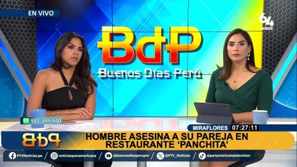 Miraflores: rompen luna de auto para recuperar cadáver de sujeto que asesinó a su pareja en restaurante