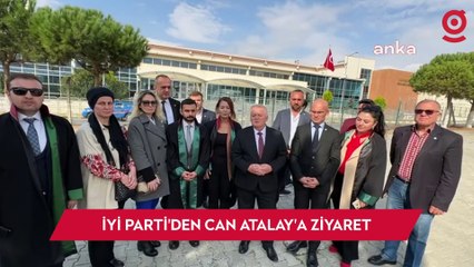 İYİ Parti'den Can Atalay'a ziyaret