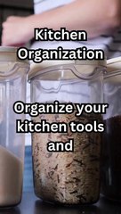 Make cooking a breeze with a well-organized kitchen. #KitchenTools #Efficiency