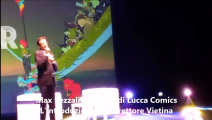 Lucca Comics, Max Pezzali sul palco / Video
