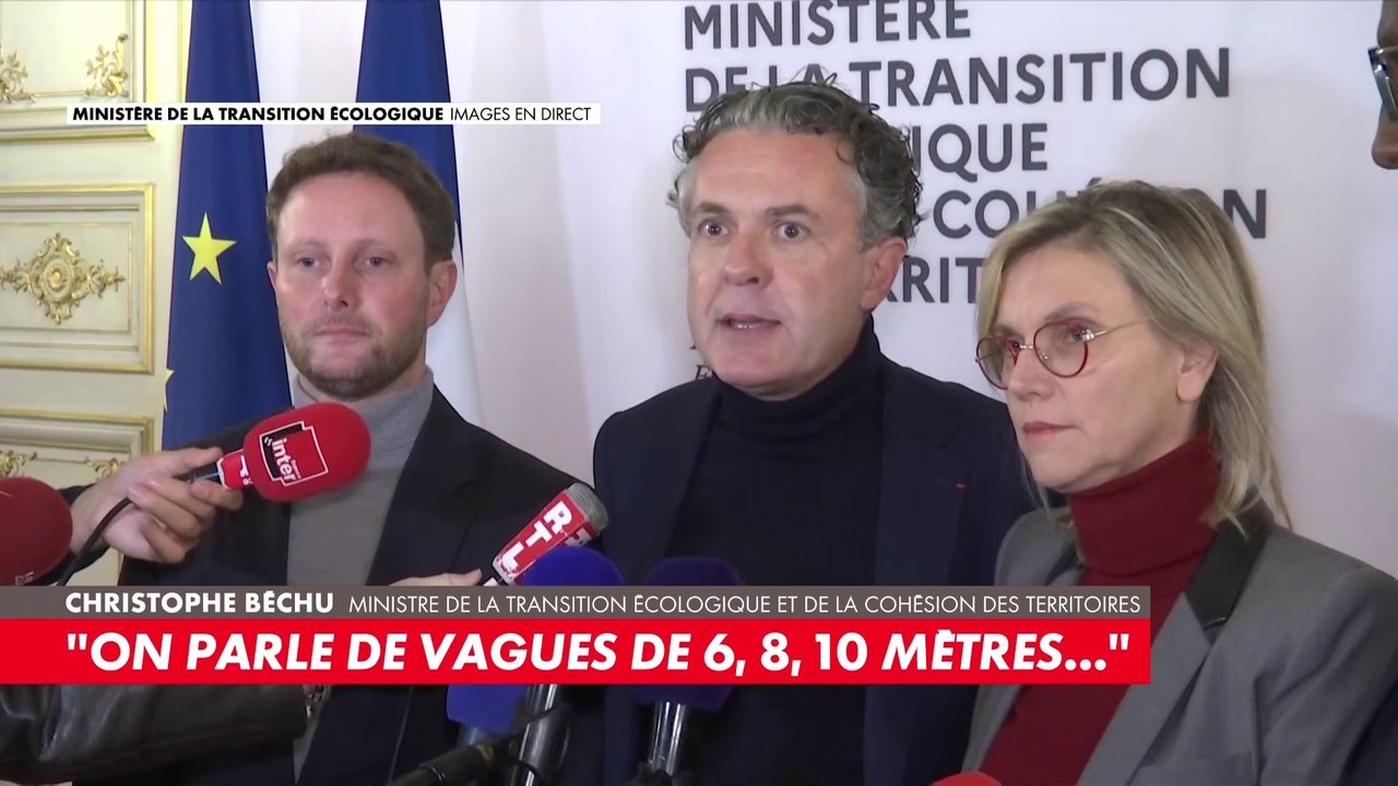 Christophe Béchu : «Des feuilles sous les arbres, une prise au vent qui est très importante […], peuvent entraîner des déracinements. D'où des consignes, localisées dans les différentes mairies, d'interdiction de fréquentations des parcs»