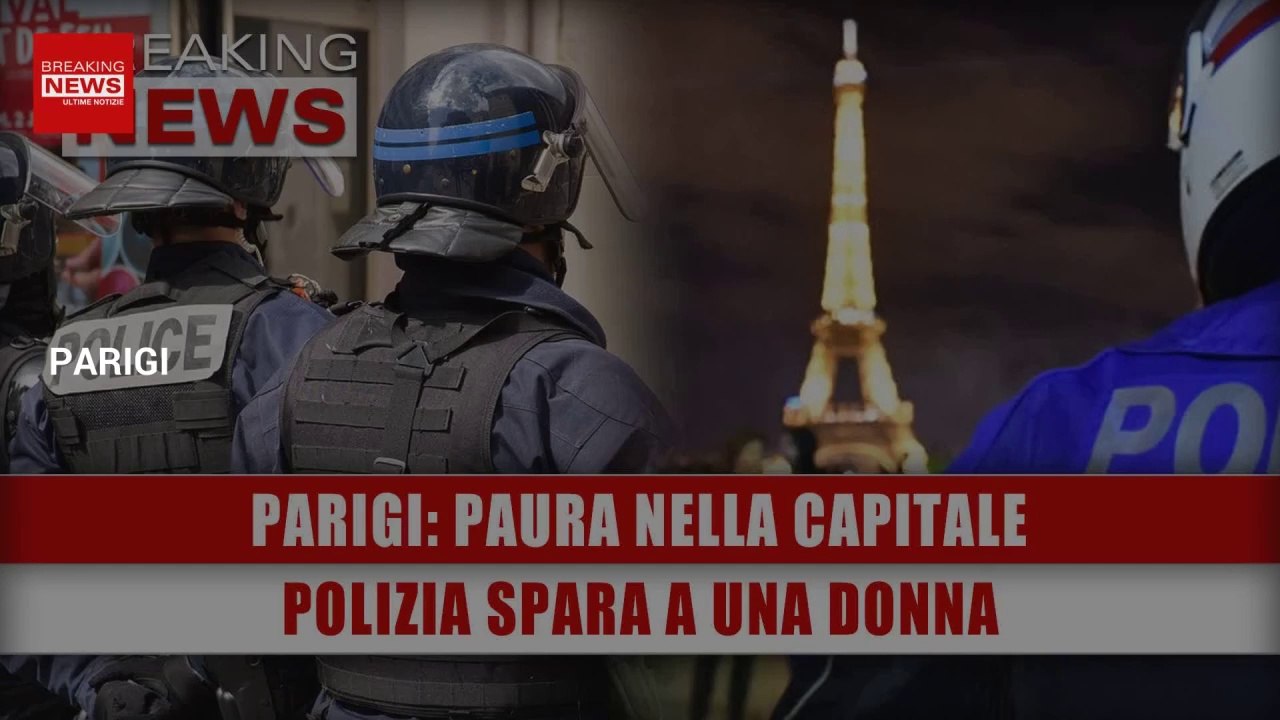 Parigi, Paura Nella Capitale: La Polizia Spara A Una Donna! - Video ...