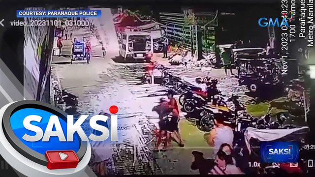 Lalaki, nang-agaw ng baril sa pulis at pinaputukan ang kasama nito; suspek, arestado matapos mahulog sa creek | Saksi