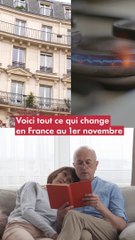 Voici tout ce qui change en France au 1er novembre