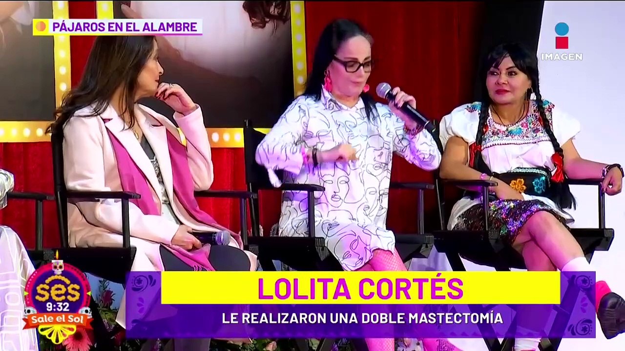 "No vivo de mis pechos" Lolita Cortés se QUITÓ los pechos al padecer Cáncer de Mama