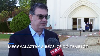 Meggyalázták a bécsi központi temető zsidó részét