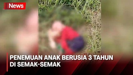 Diduga Dibuang, Anak Berusia 3 Tahun Ditemukan Penuh Luka di Semak-Semak Kota Sampit