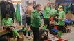 L'ambiance dans le vestiaire de Meux après la courte défaite à l'Union Saint-Gilloise en coupe de Belgique (2-1)