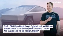 Tesla CEO Elon Musk Says Cybertruck Will Have 'Beast Mode' And Bulletproof Option: 'Trucks Are Supposed To Be Tough, Right?'