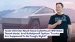 Tesla CEO Elon Musk Says Cybertruck Will Have 'Beast Mode' And Bulletproof Option: 'Trucks Are Supposed To Be Tough, Right?'