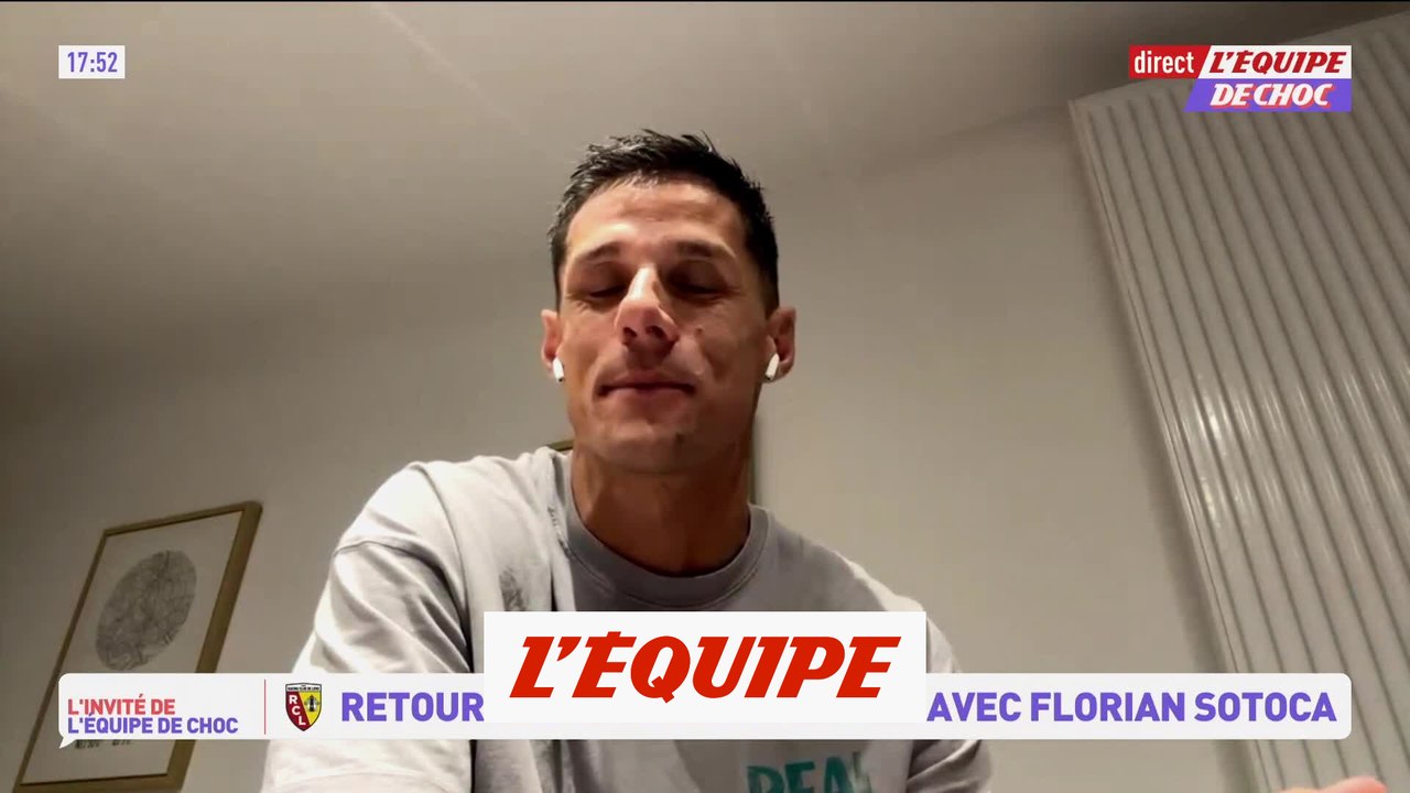 Sotoca : «Je profite de tout ce qui m'arrive» - Foot - L1 - Lens