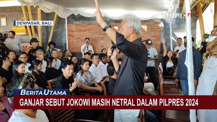 Скачать видео: Begini Kata Ganjar soal Netralitas Jokowi di Pilpres 2024