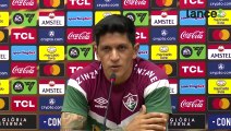 Germán Cano fala em coletiva como está lidando com a ansiedade pré-jogo