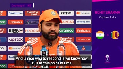 Sharma and his team feel 'no pressure' to win WC in India