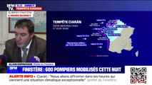 Tempête Ciarán: Le préfet du Finistère indique avoir donné 