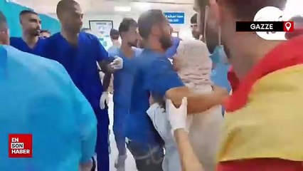 Gazze'de görevli doktor annenin en zor anı: Kızını sedyede gördü