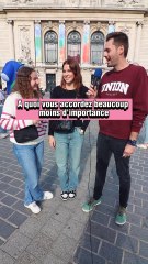 Qu'est ce qui est moins important pour vous en grandissant ?