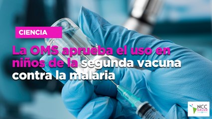 La OMS aprueba el uso en niños de la segunda vacuna contra la malaria