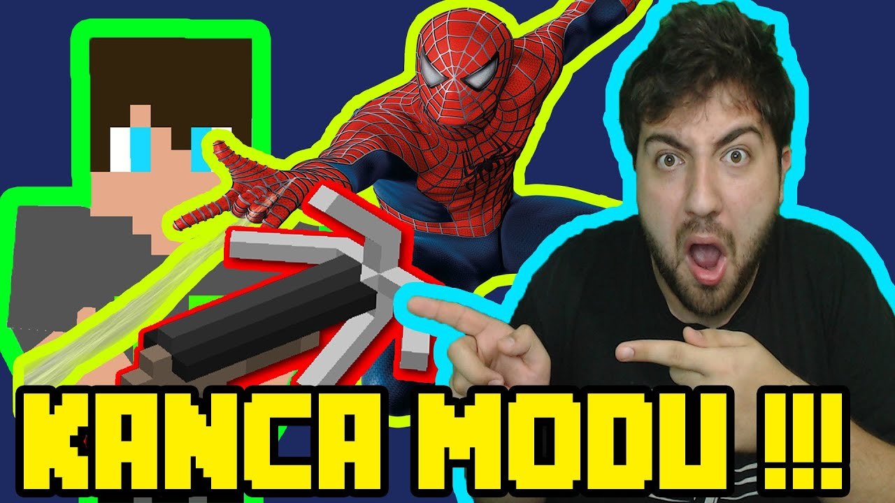 Minecraft Kanca Modu [ Grappling Hook Mod 1.10.2 ]
