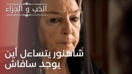 شاهنور يتساءل أين يوجد سافاش | مسلسل الحب والجزاء  - الحلقة 24