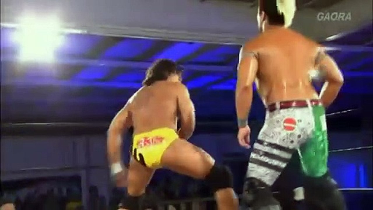 Summer Adventure Tag League Final  Open the Twin Gate Unified Tag Team Interim Title T-Hawk & Eita vs. YAMATO & BxB Hulk