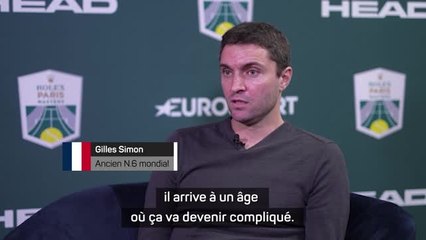 Rolex Paris Masters - Simon : "2024 sera la dernière grosse année de Djokovic"