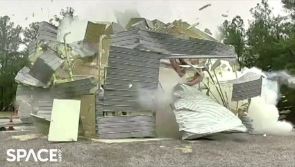 Sierra Space Inflatable Habitat And Building Housing It Blew Up In 'Creep Space' Test