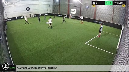 Faute de Lucas Llorente - THELEM
