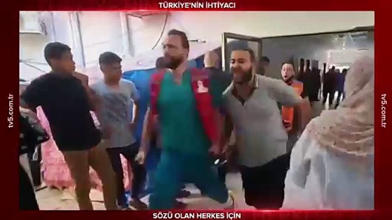 Kızını yaralılar arasında gören Gazzeli doktorun acılı feryadı!