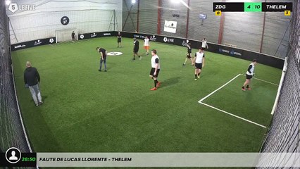 Faute de Lucas Llorente - THELEM
