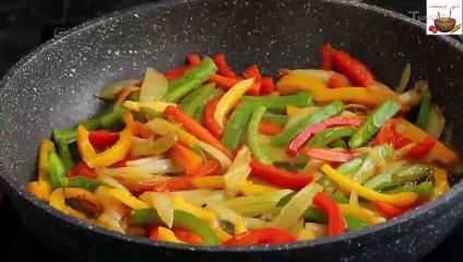 الفطيرة التركية الشهية وبعجينة هشة وخفيفة مثل القطن مع حشوة الفاهيتا الرائعة والطعم ول_1