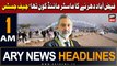 ARY News 1 AM Headlines 2nd November 2023 | Faizabad sit-in