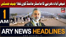 ARY News 1 AM Headlines 2nd November 2023 | Faizabad sit-in