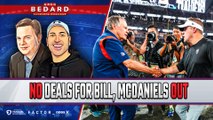 McDaniels out in Vegas, Belichick sits out trade deadline Greg Bedard Patriots Podcast