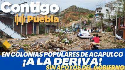 Sin atención colonias populares de #Acapulco #Otis #HuracánOtis