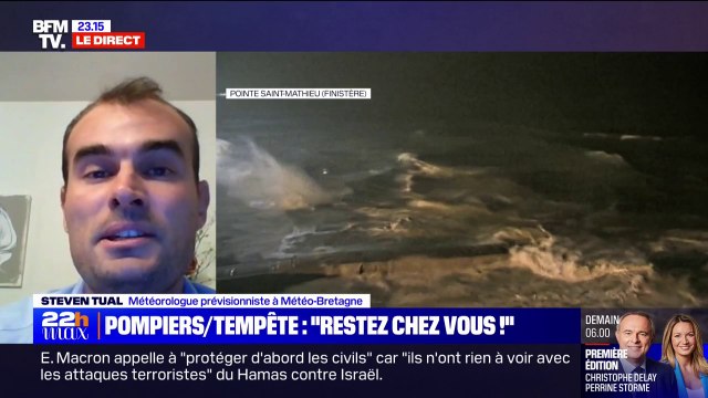 Tempête Ciarán: Il faut féliciter tous les développements informatiques qui nous permettent d'avoir des modèles de prévision de qualité (Steven Tual, Météorologue à Météo-Bretagne)