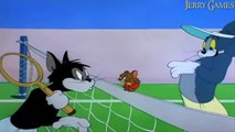 Tom and Jerry Full Episodes   Tennis Chumps (1949) Part 2 2 - (Jerry Games)