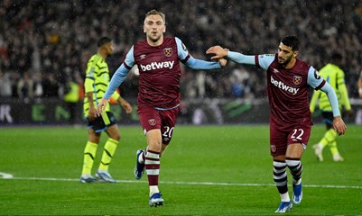 كأس الرابطة الإنجليزية: وست هام يُطيح بآرسنال