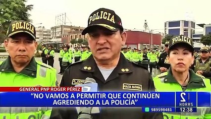 PNP sobre agresión a efectivo policial: “No vamos a permitir más agresiones a la Policía”