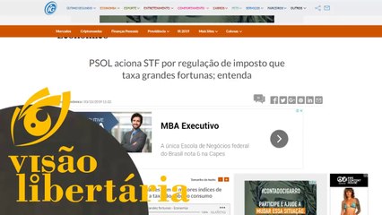 Vamos proibir os ricos em banânia! | Visão Libertária - 14/10/19 | ANCAPSU