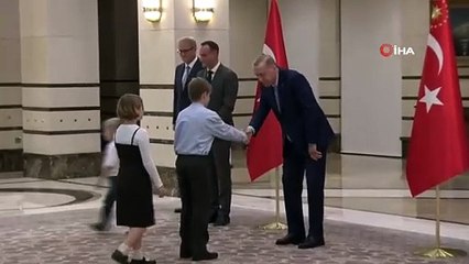 Cumhurbaşkanı Erdoğan, Slovenya Büyükelçisi Rencelj'i kabul etti