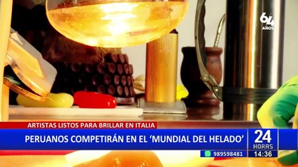 Peruanos se preparan para competir el “Mundial del Helado”