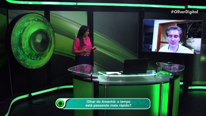 Olhar do Amanhã o tempo está passando mais rápido