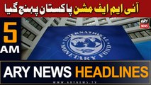 ARY News 5 AM Headlines 2nd November 2023 | IMF Mission Pakistan Pahonch Gaya