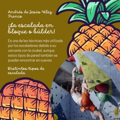 -ANDRÉS DE JESÚS VÉLEZ FRANCO- ESCALADA ALPINA, LIBRE Y BÚLDER (PARTE 2) (@AndresdeJesus90)