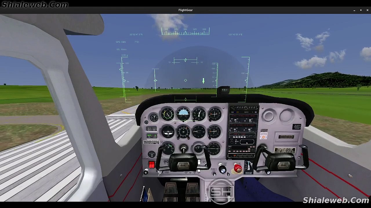flightgear simulador de vuelo en linux usando avion cessna explorando ...