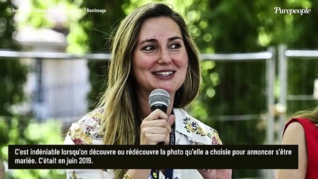 Marie Portolano : Cigarette et robe inattendue, cette photo de son mariage avec une star de l'humour qui détonne